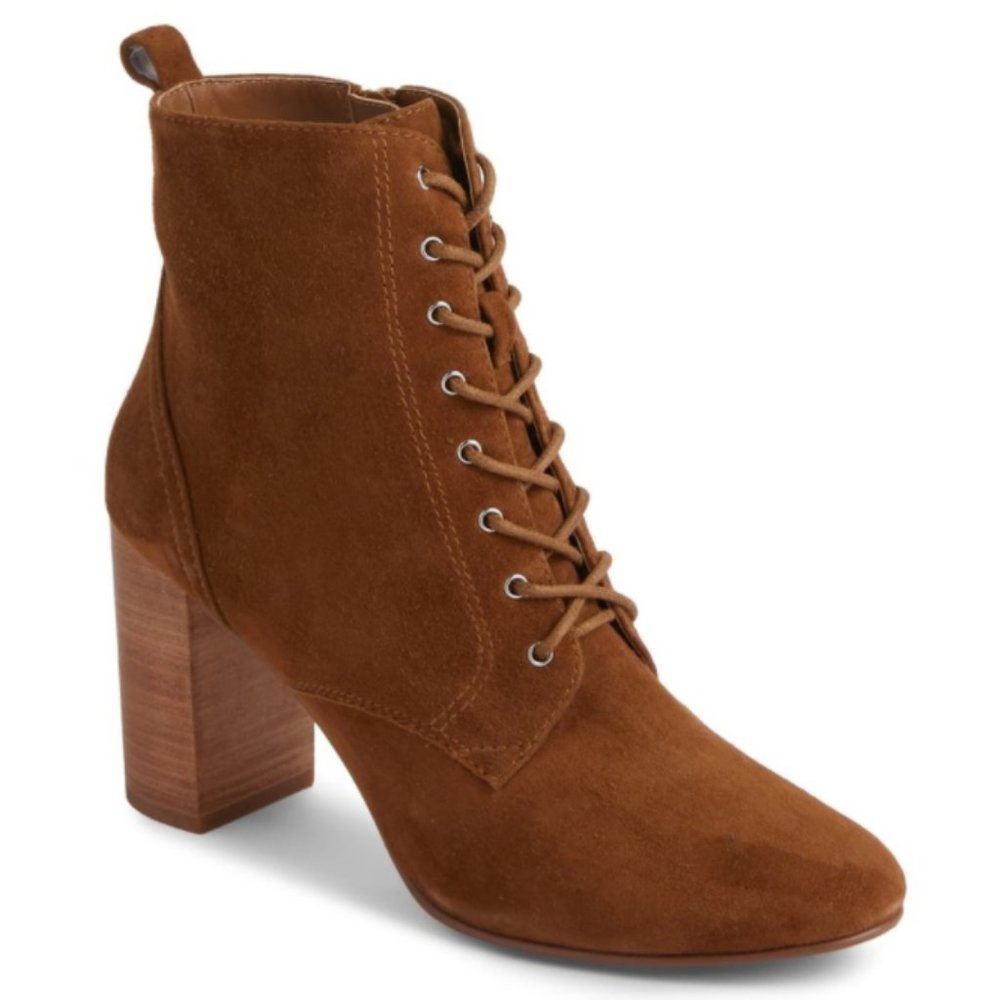 Treasure & Bond Gram Lace-Up Booties
